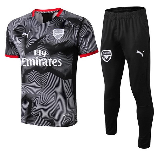 Entrenamiento Arsenal Conjunto Completo 2018/19 Gris Negro